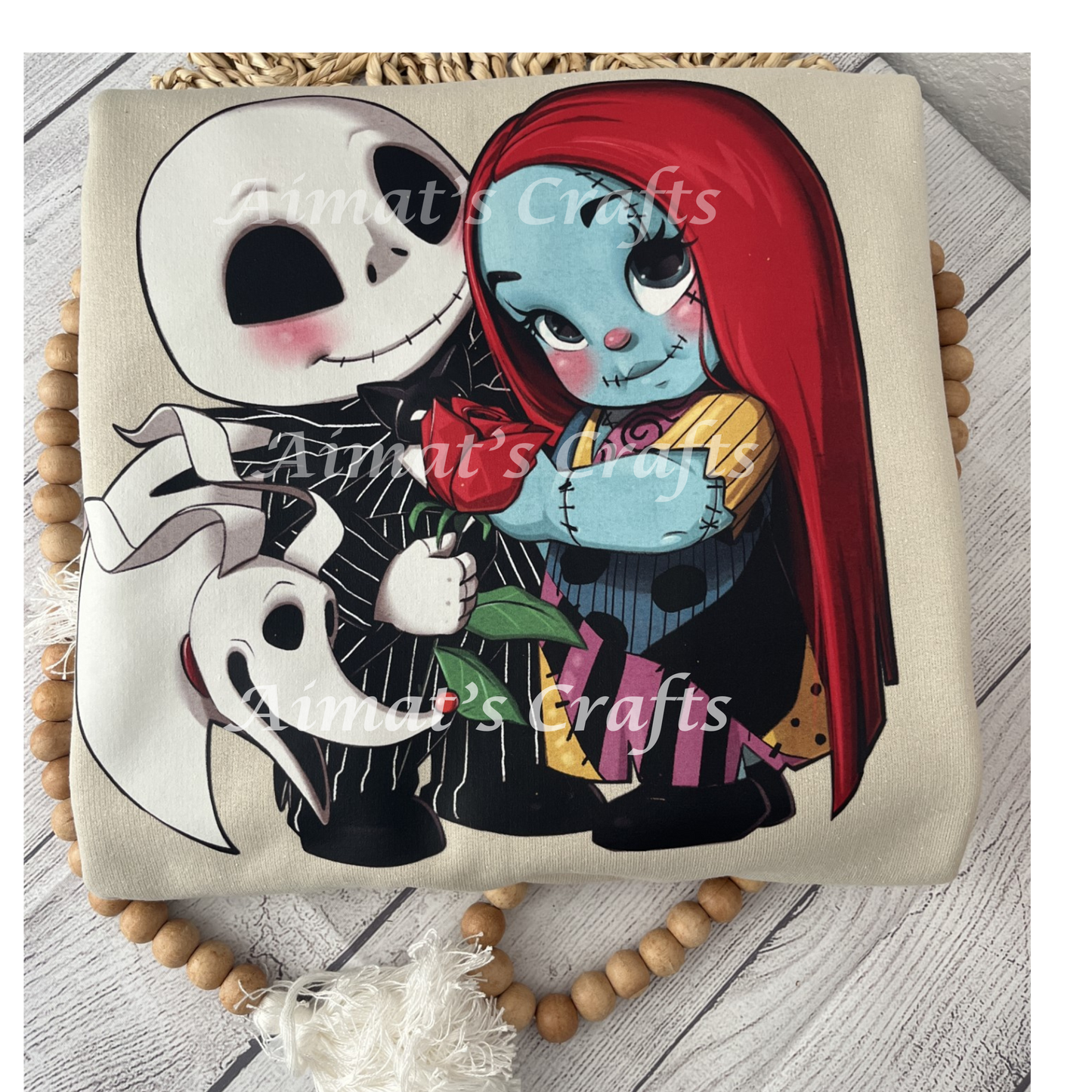 Baby Jack & Sally Sand Crewneck