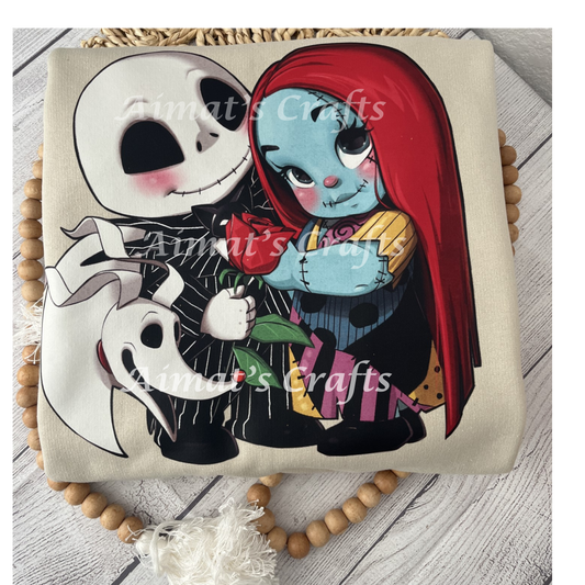 Baby Jack & Sally Sand Crewneck