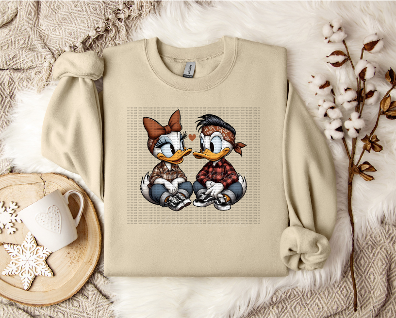 Chicano Donald & Daisy Crewneck