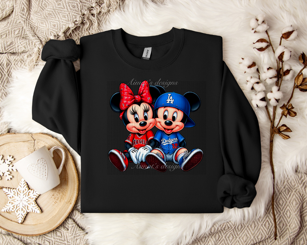 A & D Mickey and Minnie