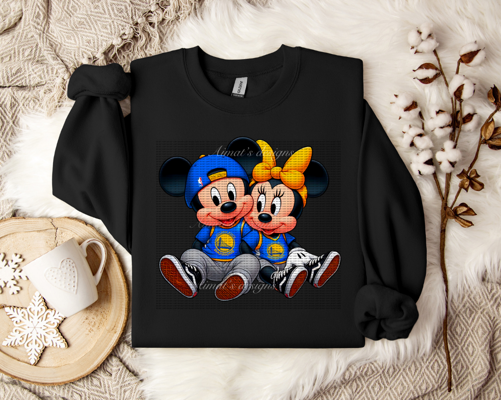 Warriors Mickey and Minnie